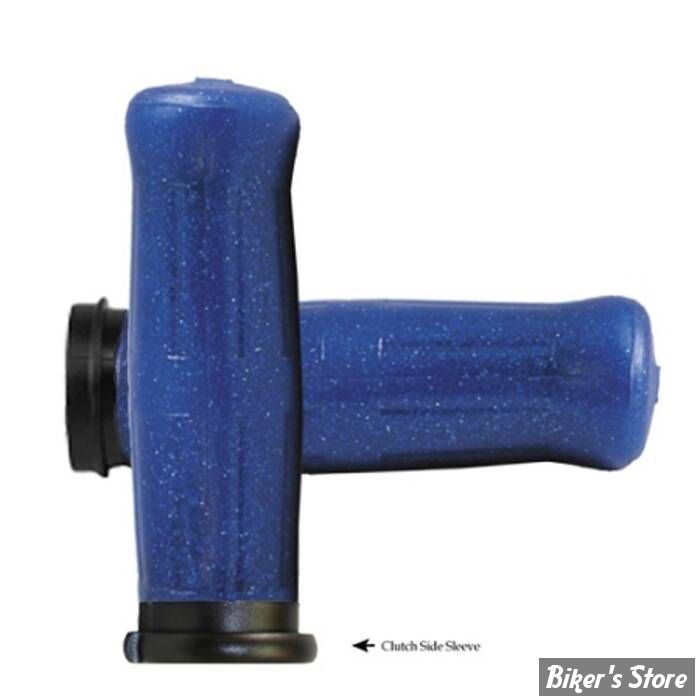 POIGNEES AVON - AVON OLD SCHOOL GRIPS COKE BOTTLE LOOK - TIRAGE ELECTRONIQUE - BLEU A PAILLETTES - OLD-69-SBLUE-FL