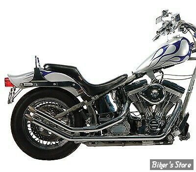 Sportster Upsweep Exhaust ECHAPPEMENT PAUGHCO - SPORTSTER 86