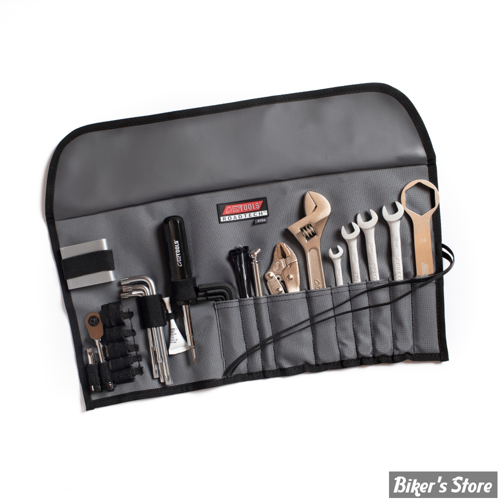 Trousse à Outils Tout-en-un Pour Réparation Moto - Tendeurs Et Douilles - Neuf