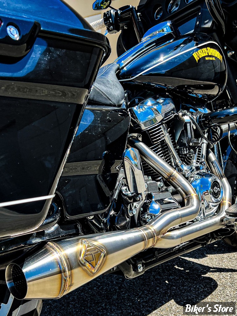 - ECHAPPEMENT - SP CONCEPTS EXHAUST SYSTEM - TOURING 1996/2016 -  LANE SPLITTER - INOX - SPC-4-001