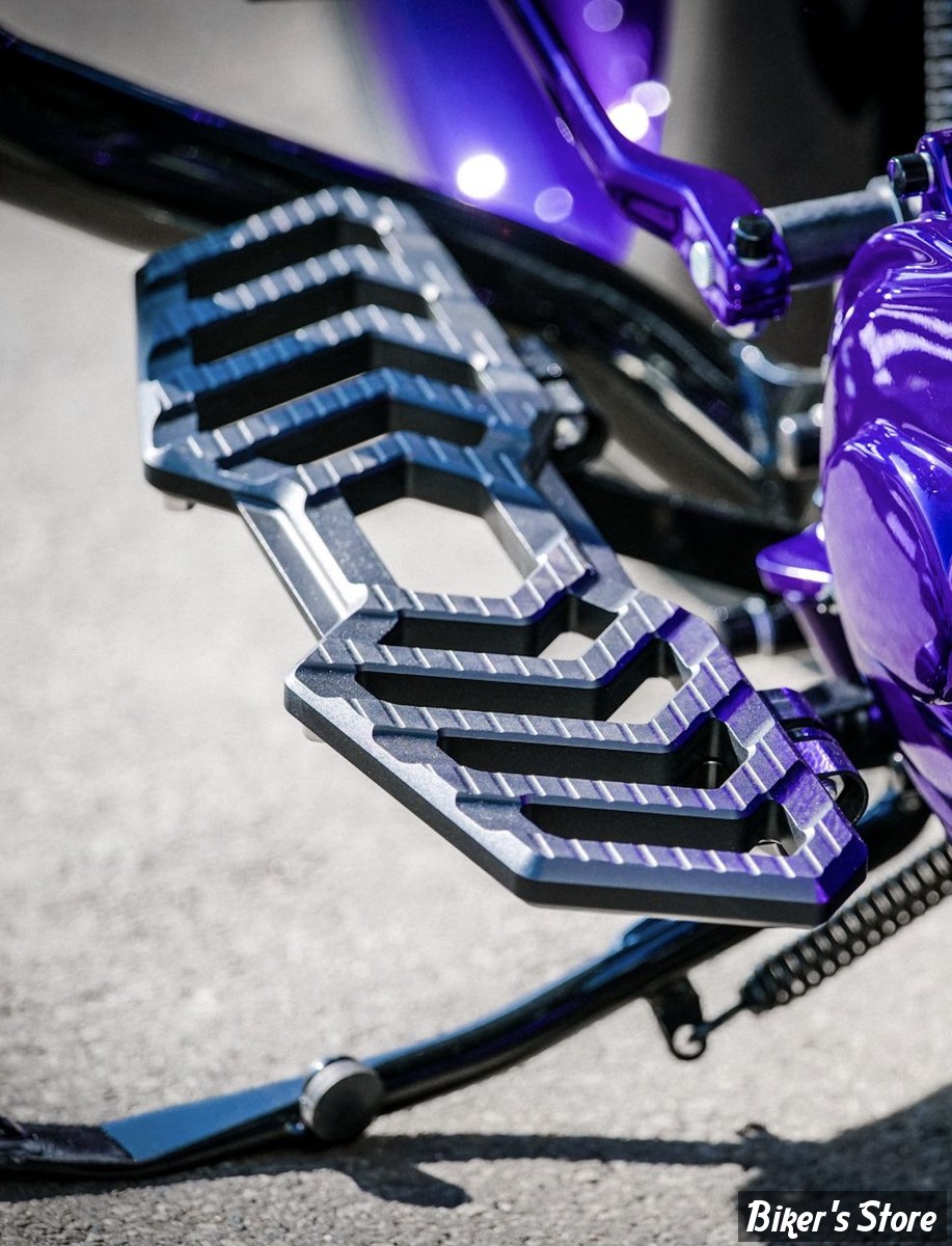 - ECLATE Y - PIECE N° 01 - KIT PLATEFORMES CONDUCTEUR - FRED KODLIN - Track floorboards - NOIR ANODISÉ - K73232