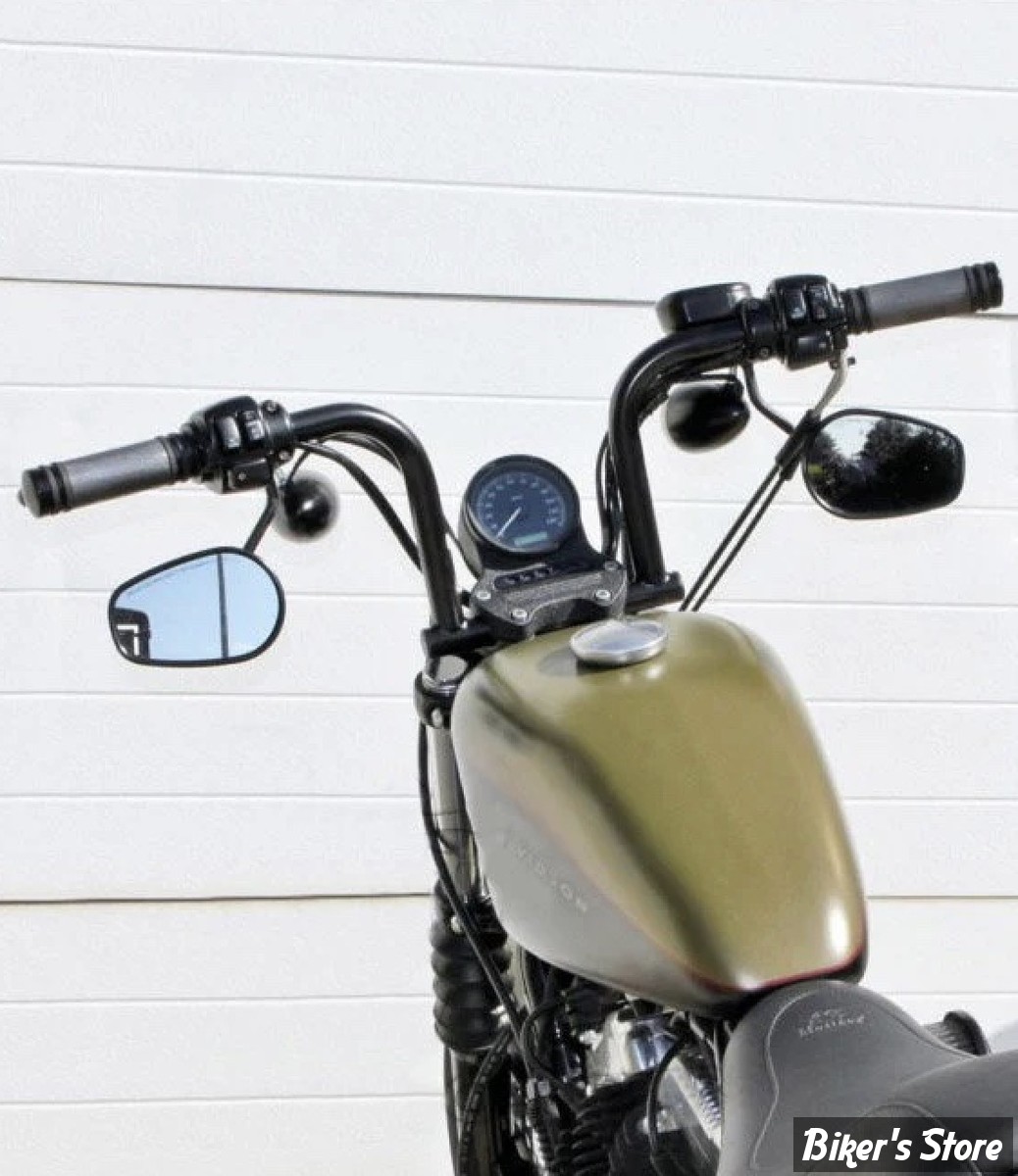 -  Guidon TC. BROS - TC BROS. 1" SPEEDLINE HANDLEBAR - AVEC EMPREINTES - NOIR - 101-0122