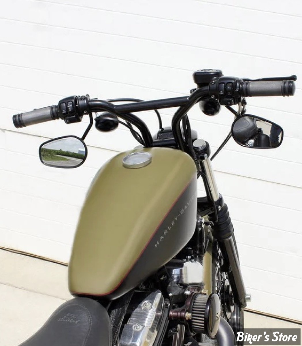 -  Guidon TC. BROS - TC BROS. 1" BMX HANDLEBAR - AVEC EMPREINTES - NOIR - 101-0152