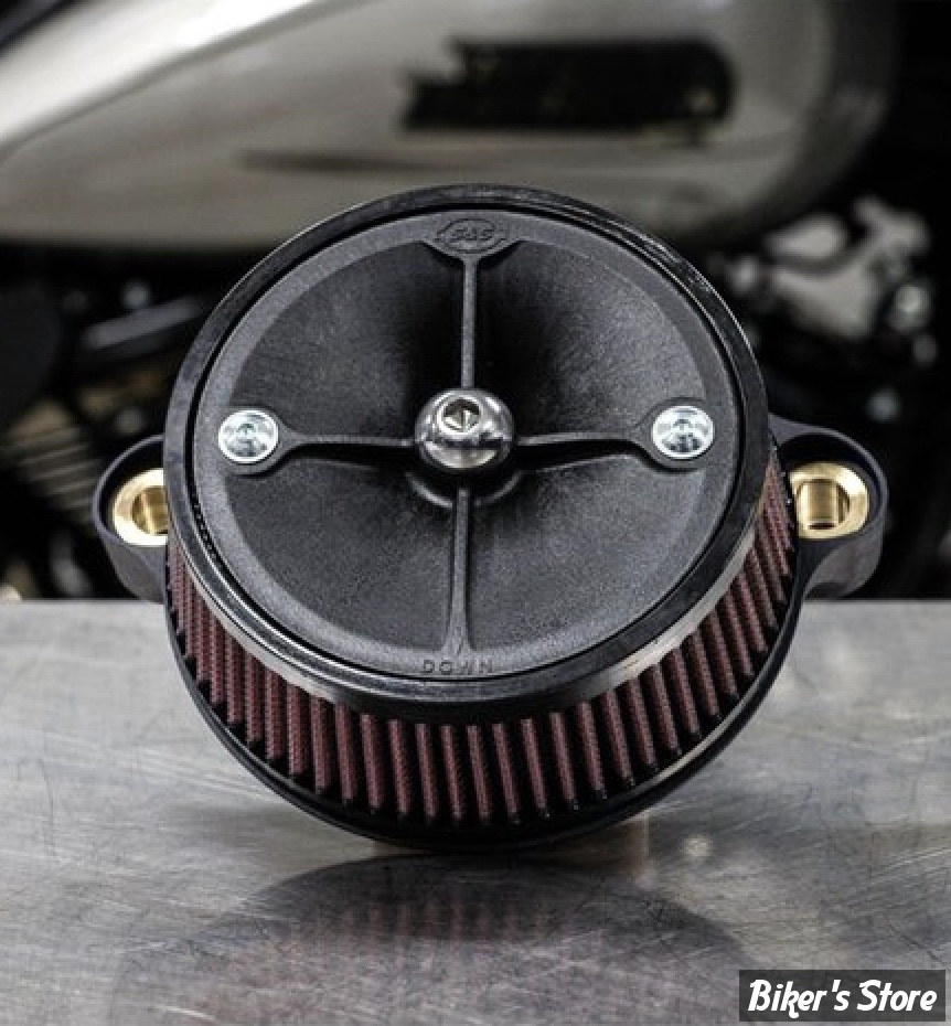 FILTRE A AIR - S&S - MILWAUKEE EIGHT 2023UP - S&S STEALTH AIR CLEANER KIT WITHOUT COVER - 170-0803