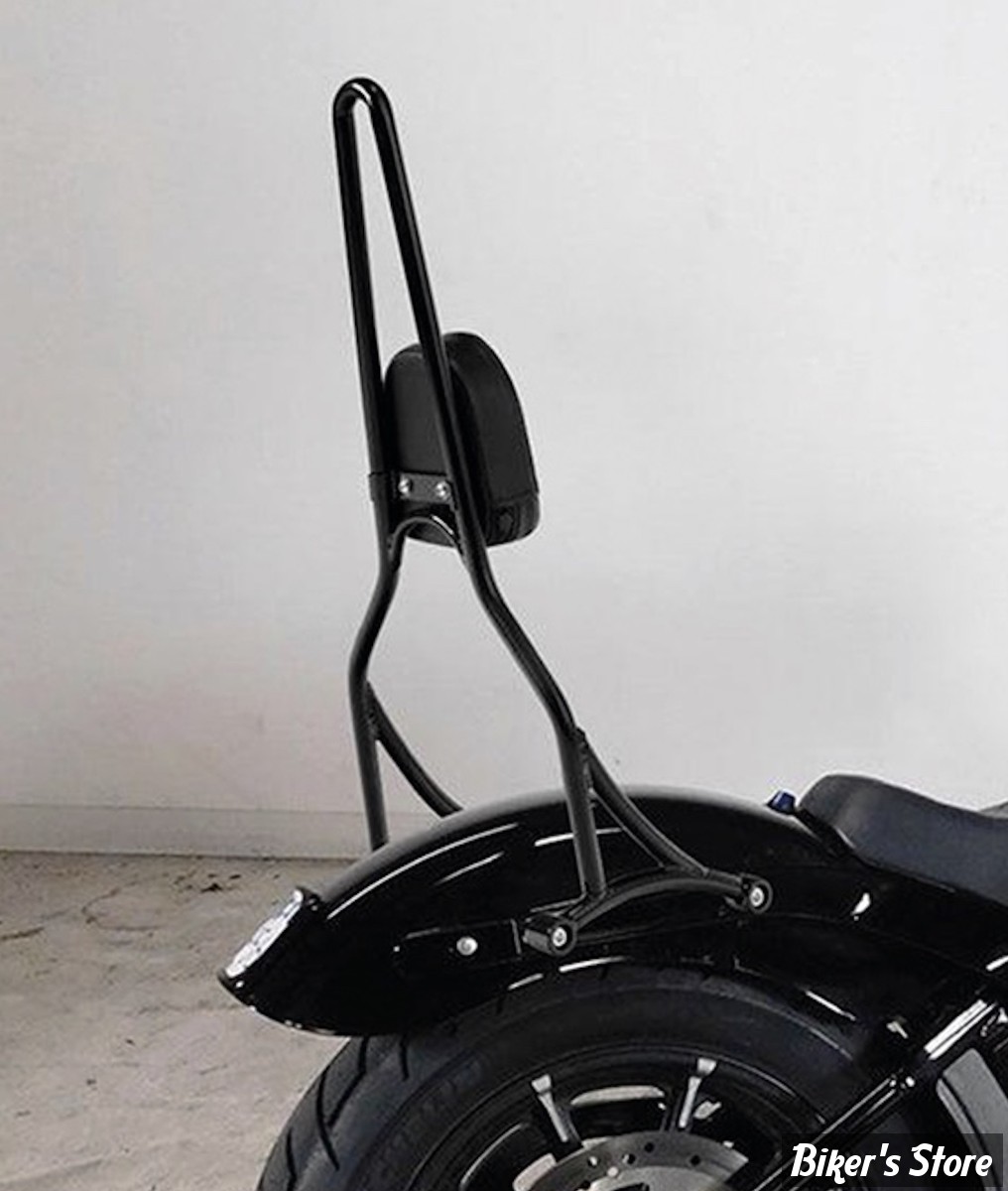 -  KIT SISSY BAR FIXE - SOFTAIL M8 - FLDE / FLHCS / FLHC / FLSL / FXBB / FXST 18UP - ZODIAC - NOIR