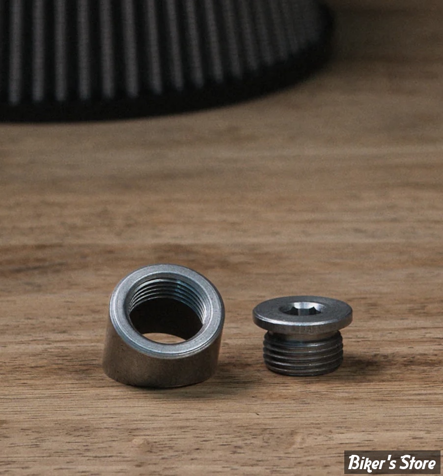 - INJECTION THUNDERMAX ECM - SYSTÈME AUTO TUNE -PIÈCE DÉTACHÉE : ADAPTATEUR DE SONDE D'O2 - 18mm EN ANGLE - 272-202