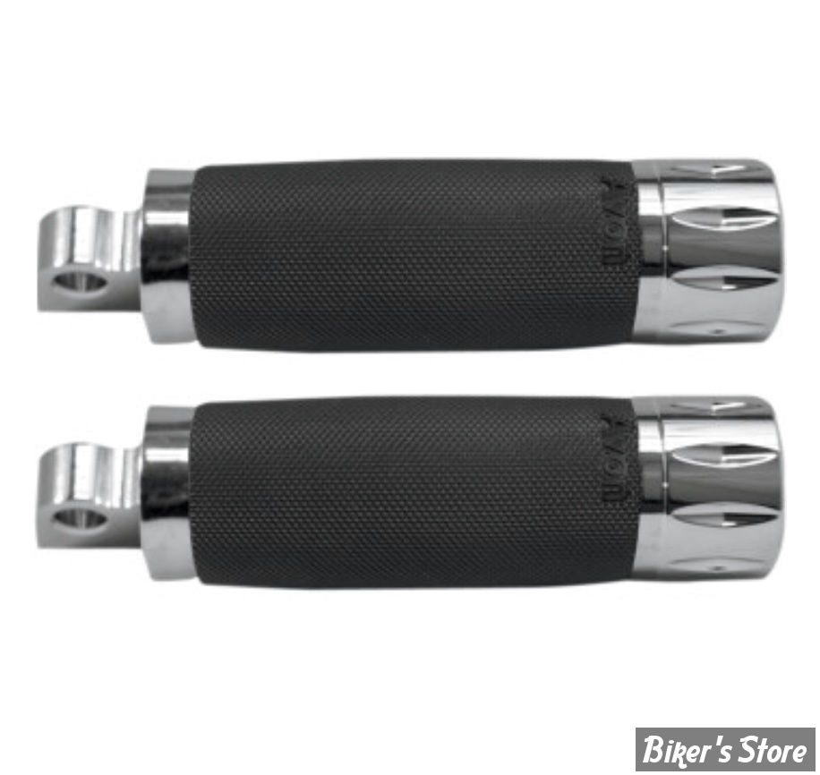 REPOSES PIEDS AVON - RIVAL CUSTOM CHROME - Reposes pieds AVON Performance - RIVAL CUSTOM - CHROME - FP-CC-85-CH-RIV