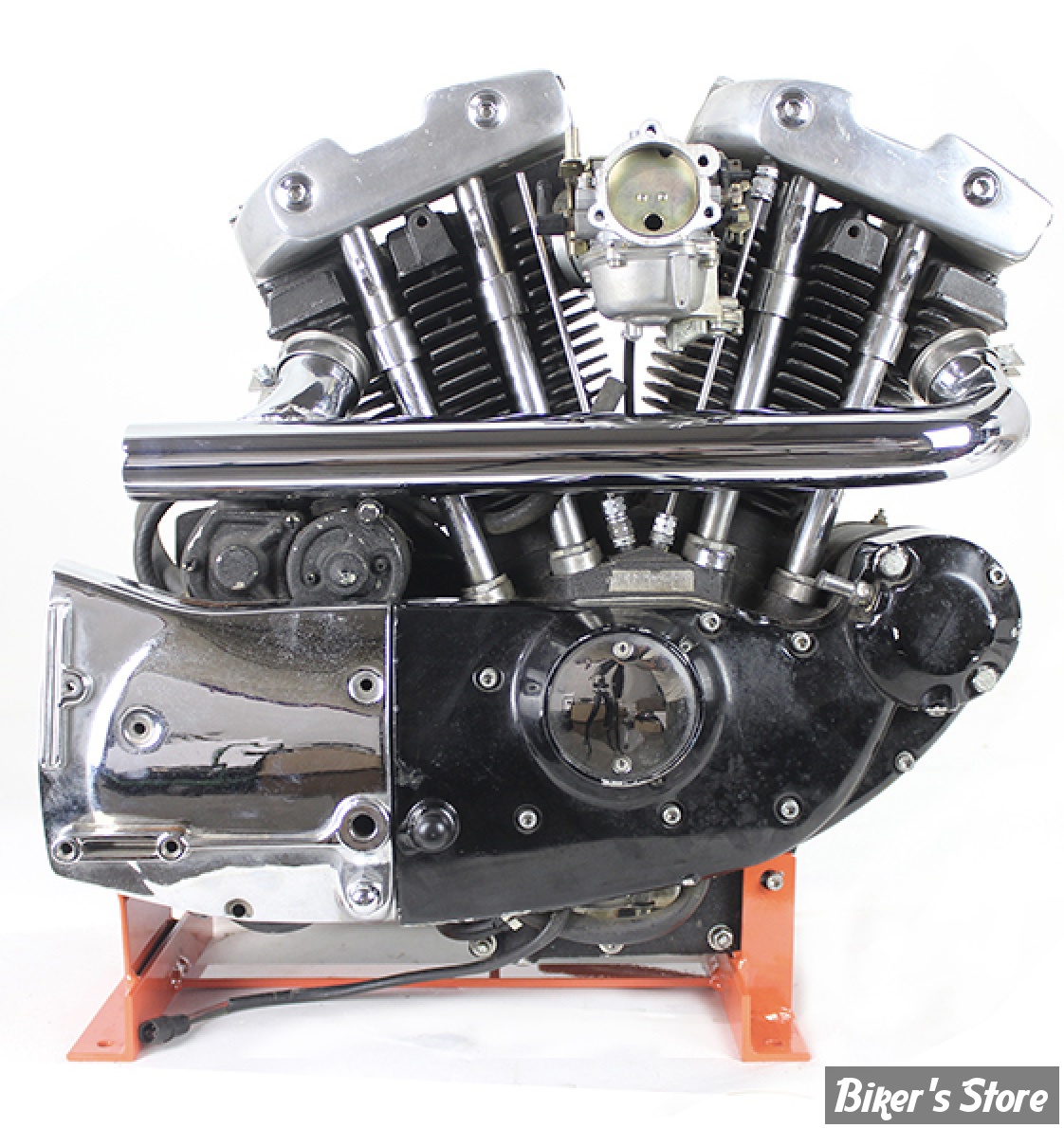 - ECHAPPEMENT / COLLECTEUR 2 EN 1 - V-TWIN - SPORTSTER 57/85 - 2:1 Siamese Hi-Exhaust Header - 30-0203 - CHROME