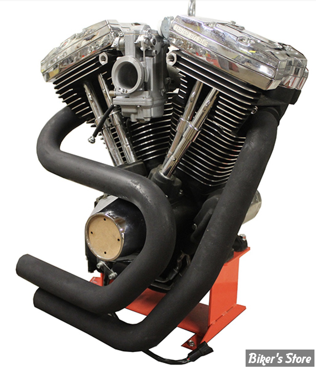 - ECHAPPEMENT  - V-TWIN / ULTIMA - SOFTAIL 86/17 - Ultima Evolution Header Set - 30-0524 - NOIR