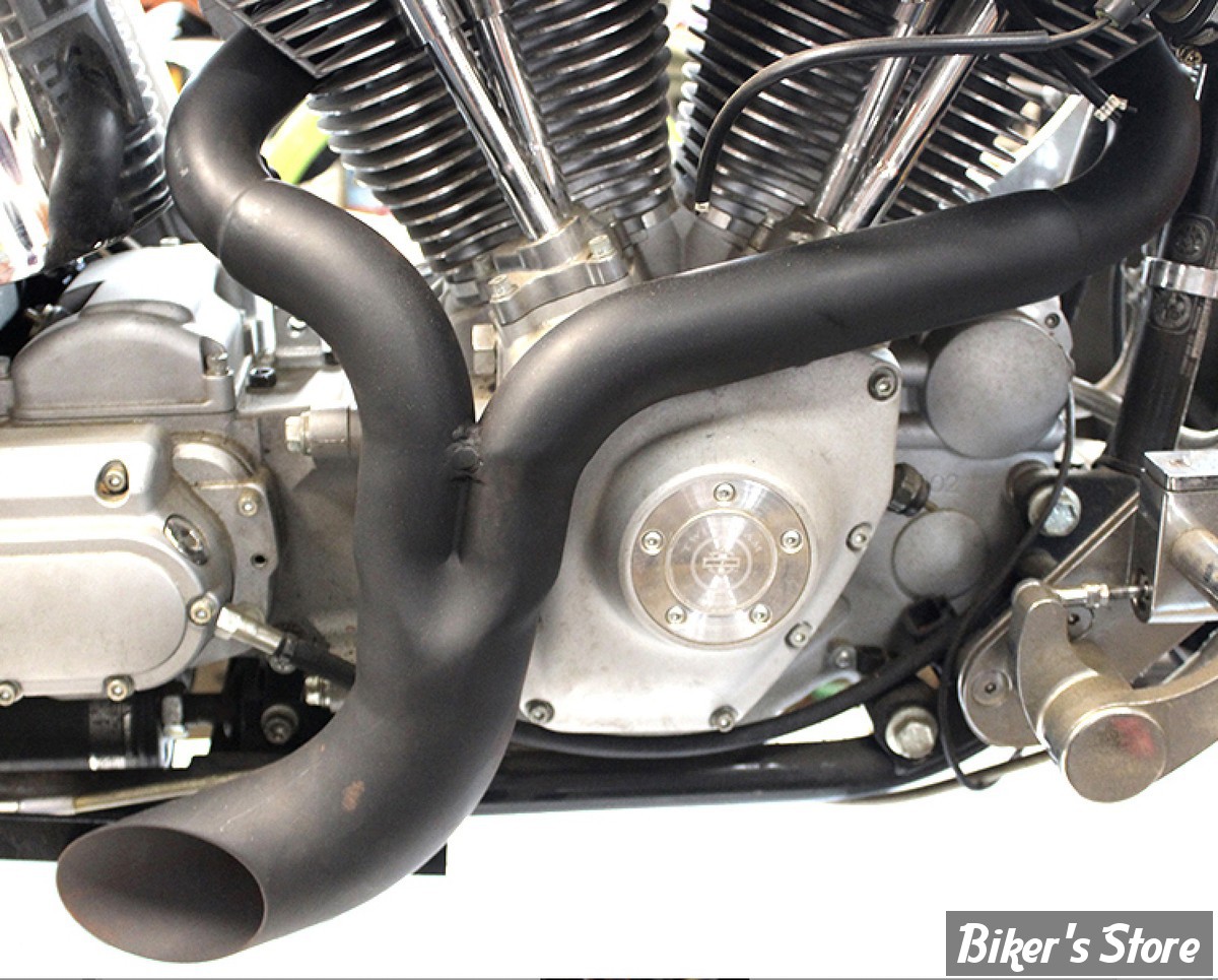 - ECHAPPEMENT - V-TWIN / Wyatt Gatling - FXST Ground Pounder - SOFTAIL  07/17- 30-0809 - NOIR