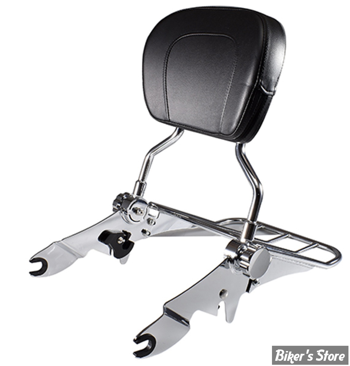 -   KIT SISSY BAR DETACHABLES - OEM 00000-00  - SPORTSTER 94/03 - AVEC DOSSIER ET PORTE BAGAGES - V-TWIN - CHROME