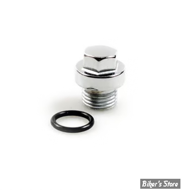 ECLATE I - PIECE N° 37 - TAMIS D'HUILE DE CARTER MOTEUR : BOUCHON OEM 657 - BIGTWIN 68/80 - TETE HEXAGO - CADMIUM - COLONY - 8701-2