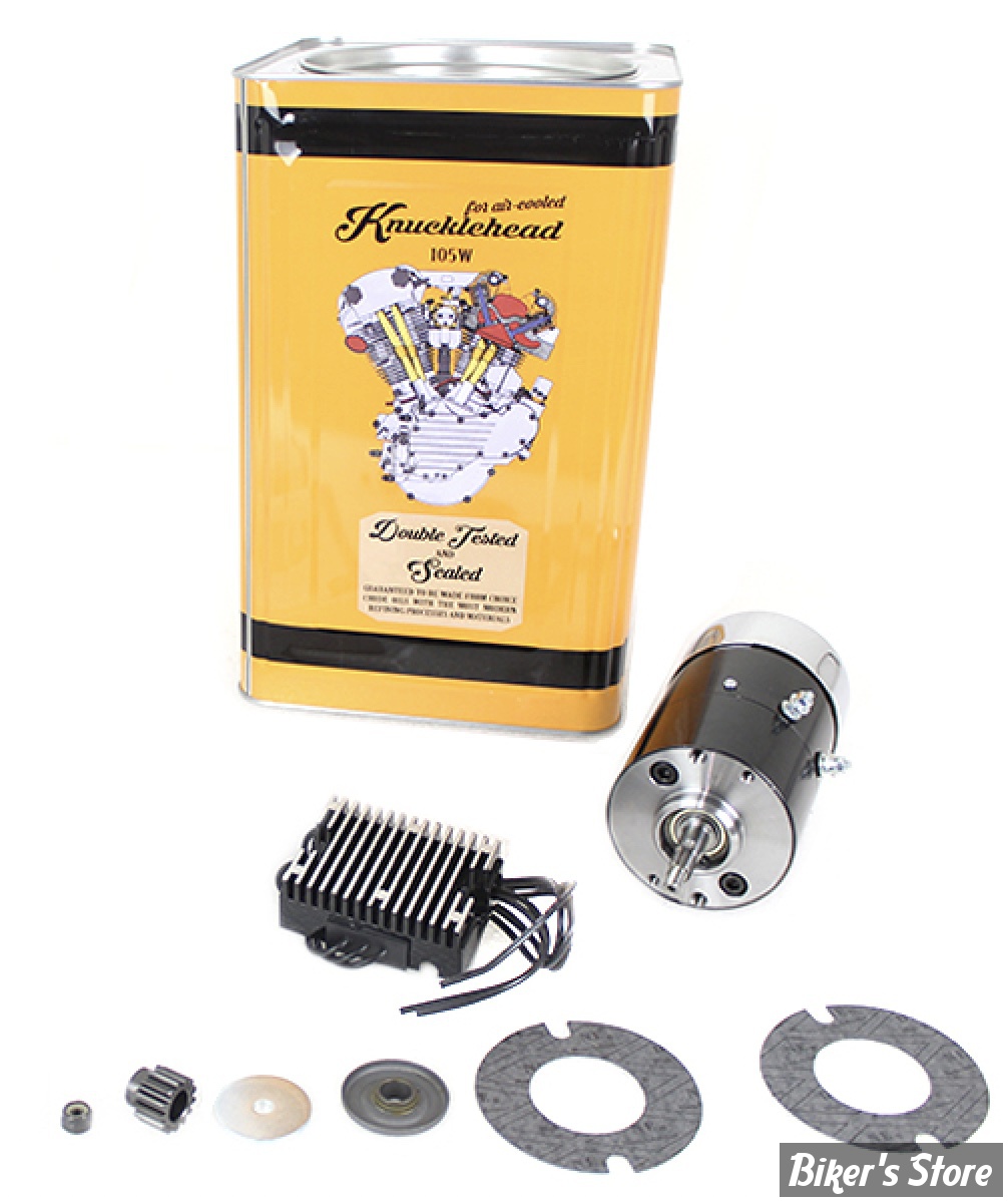 KIT ALTERNATEUR POUR MODELES AVEC GENERATRICE - 12V - BIGTWIN 36/69 / SPORTSTER 57/83 - VOLT TECH - 32-1873