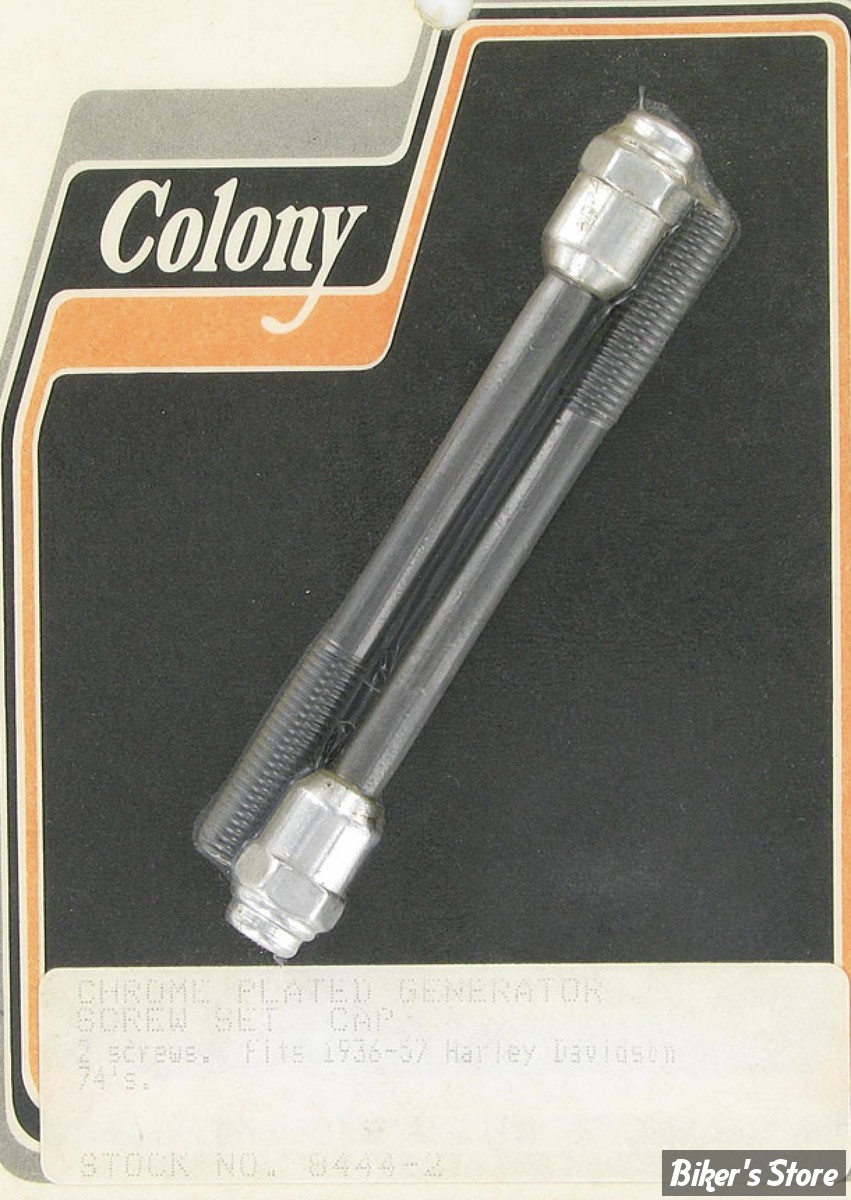 ECLATE N - PIECE N° 08 / 12 - Kit de visserie de Generatrice filetage: 1/4”-24 - OEM 30011-36 / 1523-36 - COLONY - CAP STYLE - 8444-2