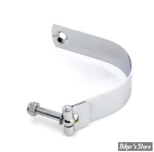 ECLATE N - PIECE N° 06 - KIT SANGLE DE MONTAGE DE GENERATRICE 32E - OEM 30025-36 - CHROME - V-TWIN