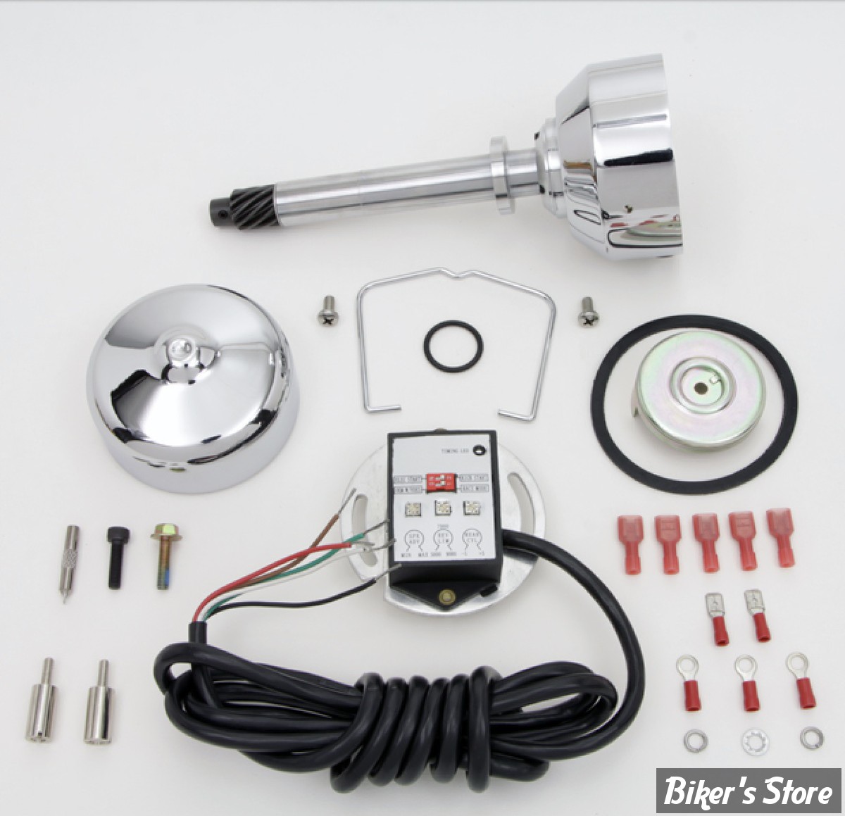 ECLATE R - PIECE N° 00D - KIT DISTRIBUTEUR ELECTRONIQUE - 12V -  BIGTWIN 1936/1969 - V-Fire Single Fire Electronic Ignition Distributo