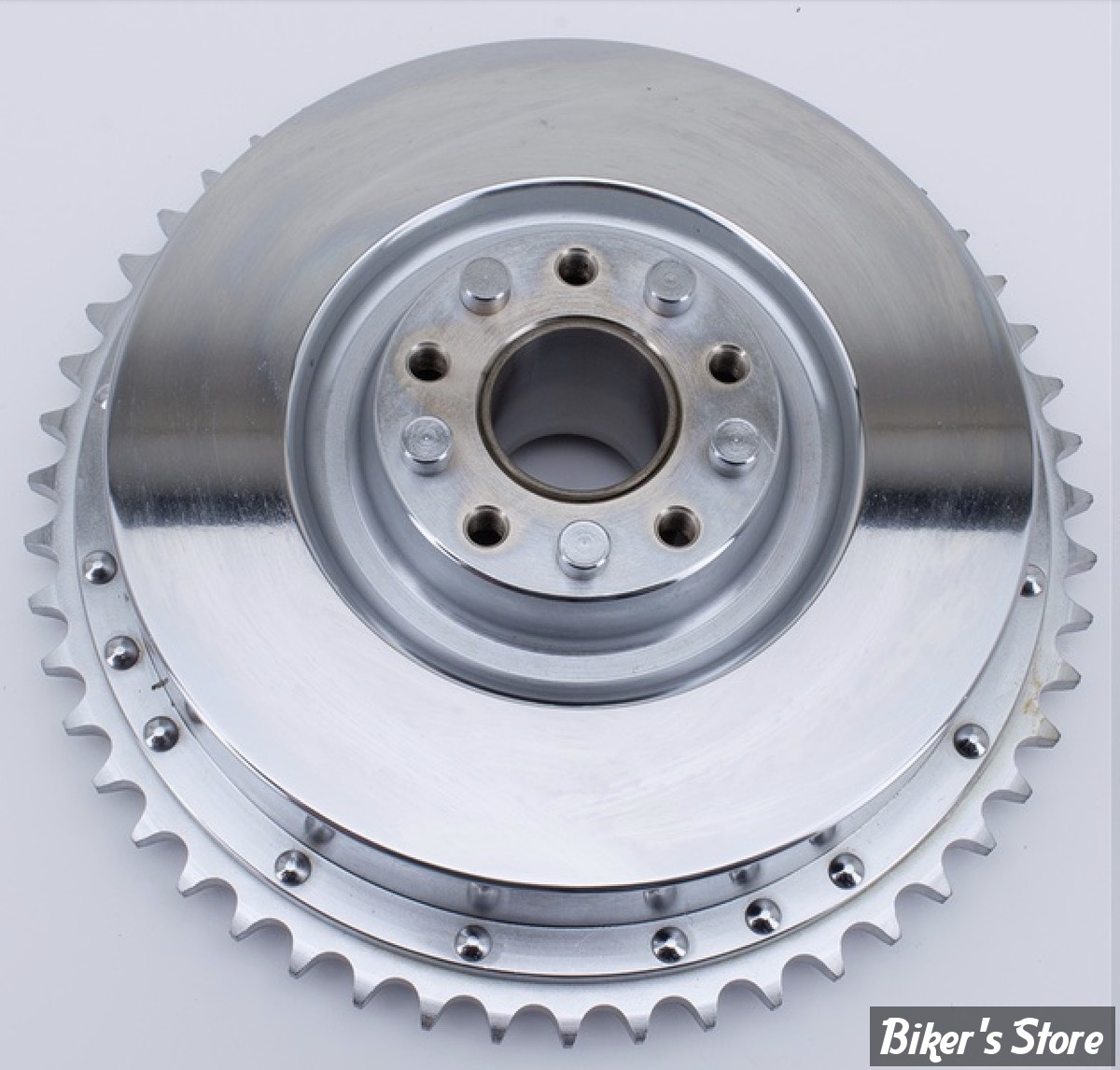 ECLATE H - PIECE N° 11 - Tambour de frein assemblé - Arriere - 67-72 - 41400-67 - ZODIAC - Chrome