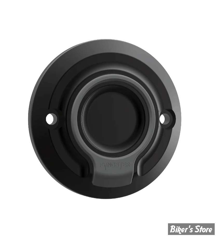 ECLATE I - PIECE N° 23 - CACHE ALLUMAGE POUR MILWAUKEE-EIGHT® SOFTAIL / TOURING 17UP - Fangster Point cover - NOIR smoky