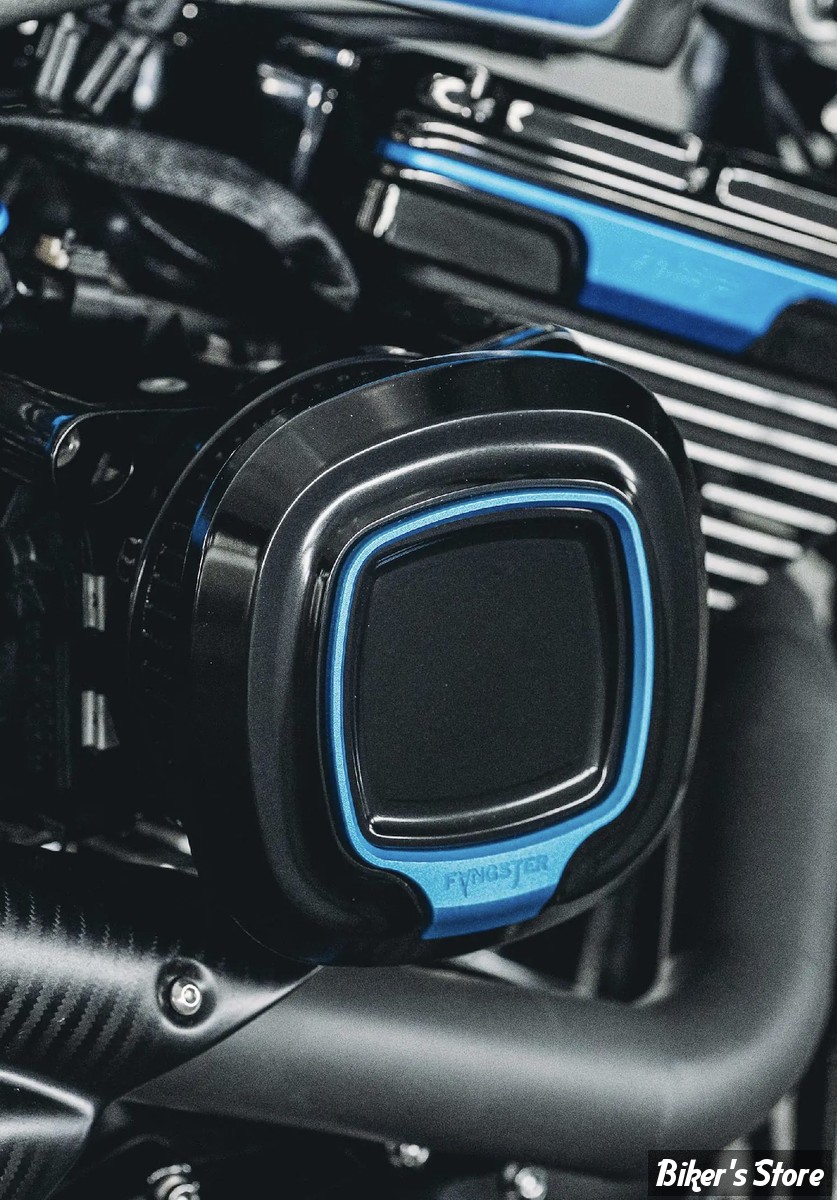 - FILTRE A AIR FANGSTER - MILWAUKEE EIGHT TOURING 17UP / SOFTAIL 18UP - Fangster Air cleaner - NOIR / BLEU