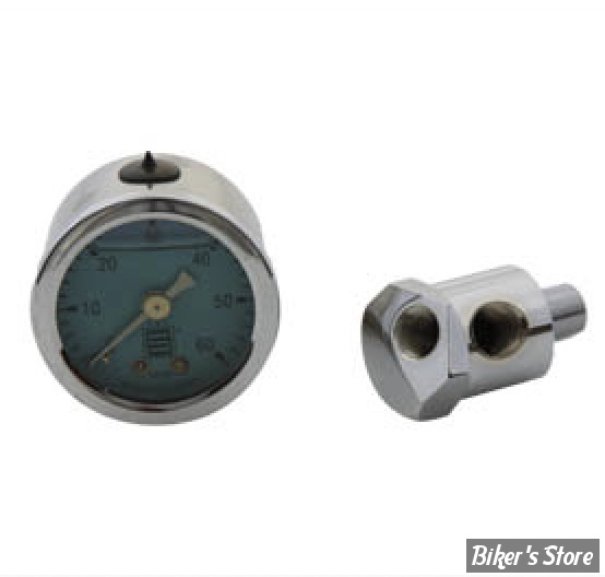 - KIT MANO DE PRESSION D HUILE -  60 PSI - BIG TWIN EVO 84/99 - V-TWIN / SIFTON