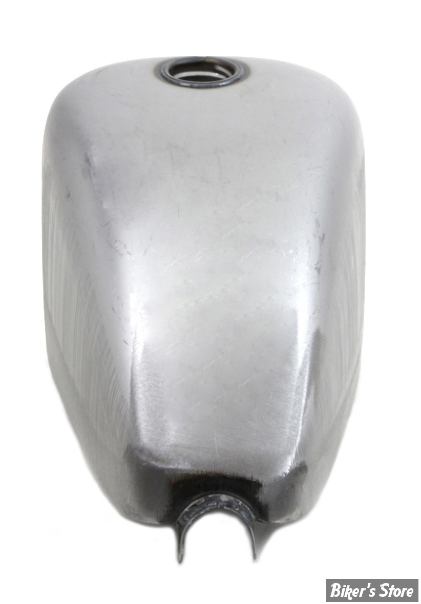 RESERVOIR PEANUT - 2.5 GALLONS - V-TWIN / Wyatt Gatling - Chopper Style 2.5 Gallon Gas Tank - BOUCHON A VIS