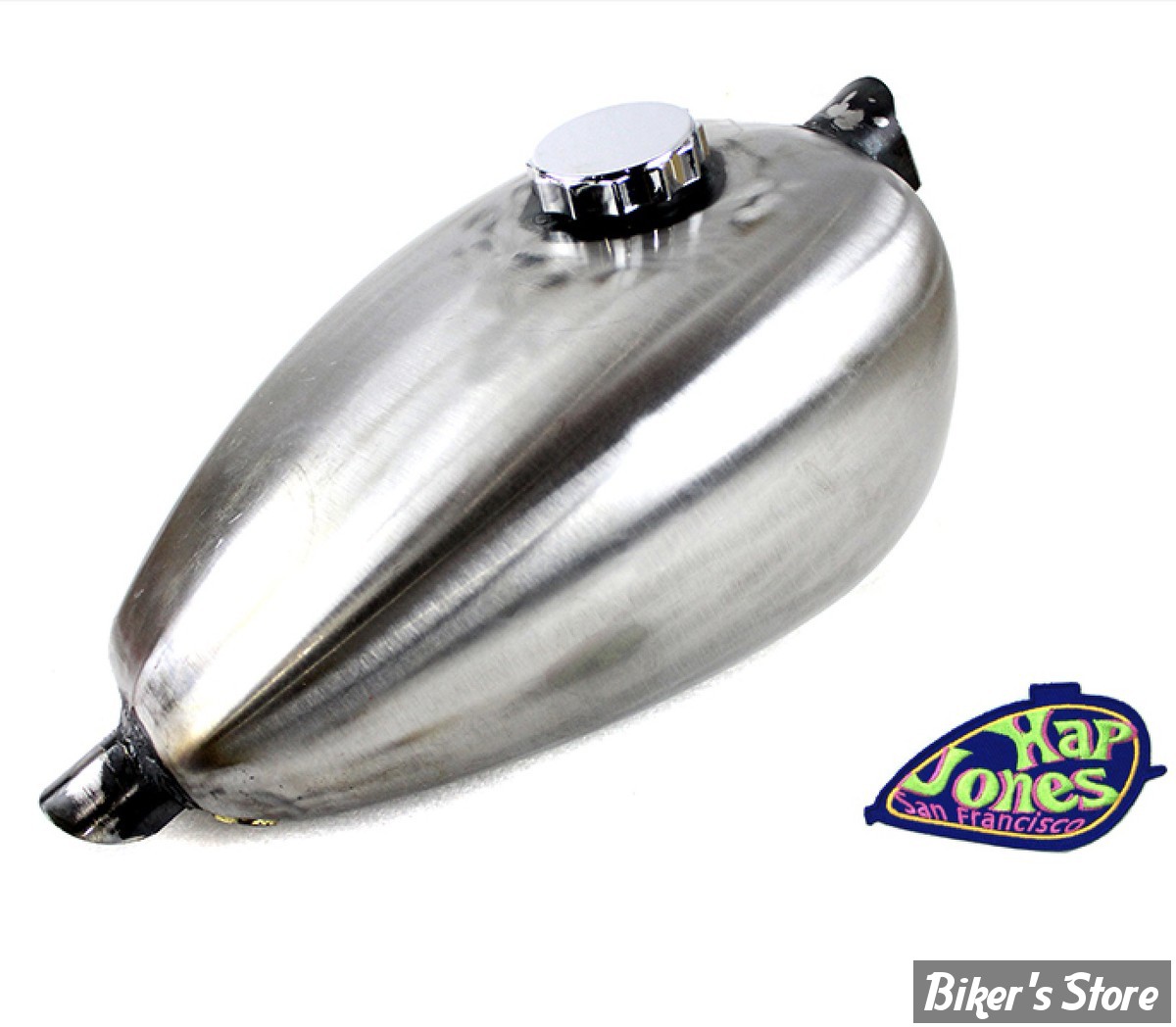 RESERVOIR CHOPPER - PEANUT - 2.0 GALLONS - V-TWIN - Hap Jones Peanut 2.0 Gallon Gas Tank - BOUCHON A VIS