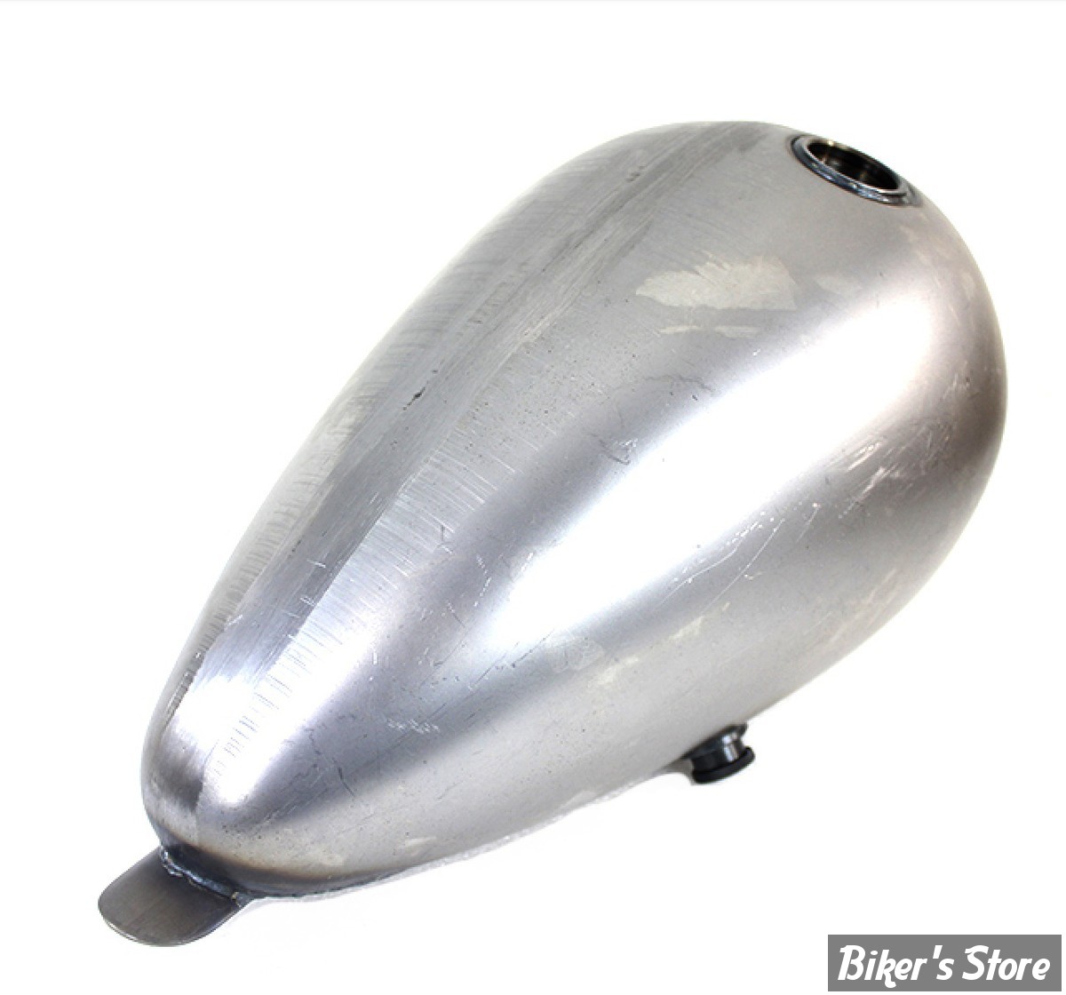 RESERVOIR CHOPPER - PEANUT - 2.2 GALLONS - V-TWIN / Wyatt Gatling - Chopper Axed 2.2 Gallon Gas Tank - BOUCHON A VIS