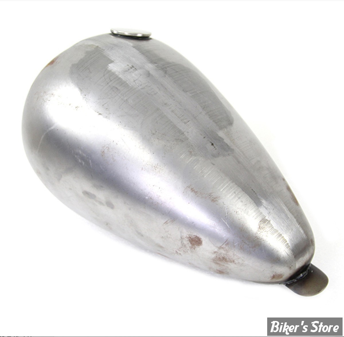 RESERVOIR TYPE MUSTANG - 2.2 GALLONS / 8.30 LITRES - V-TWIN / Wyatt Gatling - Chopper Axed 2.2 Gallon Gas Tank - BOUCHON A BAILLONETTE (UNIQUE)