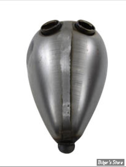 RESERVOIR TYPE MUSTANG - 2.2 GALLONS / 8.30 LITRES - V-TWIN / Wyatt Gatling - Chopper Axed 2.2 Gallon Gas Tank - BOUCHON A BAILLONETTE (DOUBLE)