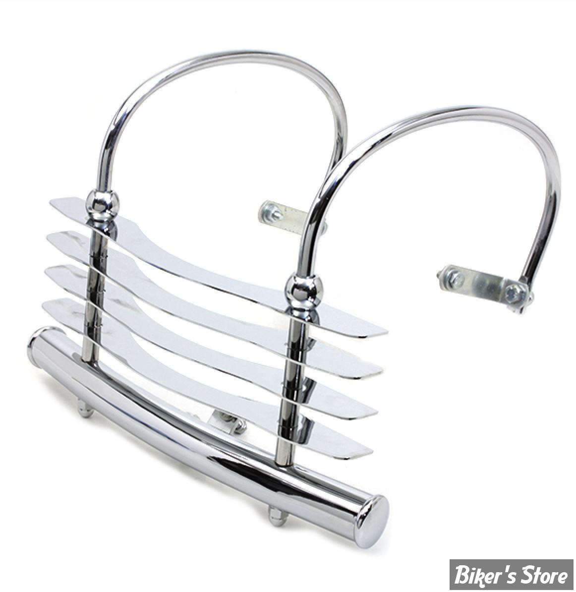 ECLATE O - PIECE N° 07 - BUMPER ARRIERE AVEC GRILLE - SOFTAIL FLSTS - OEM 91235-97B / 91235-97C - CHROME