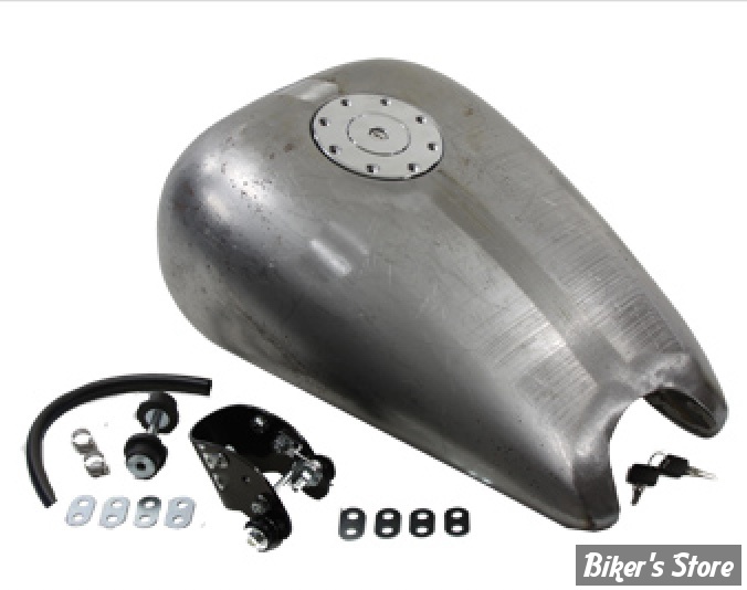 RESERVOIR D'ESSENCE - 3.5 GALLONS / 13 LITRES - SPORTSTER 82/03 - OEM 00000-00 - AVEC TRAPPE AVIA - XL 2" Stretch Gas Tank