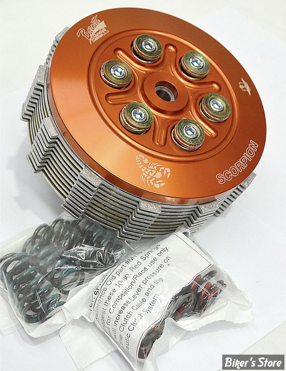 KIT EMBRAYAGE - EMB / HYDRAULIQUE - BIGTWIN 11/17 - BARNETT SCORPION - AVEC EMBRAYAGE HYDRAULIQUE - 608-30-30011