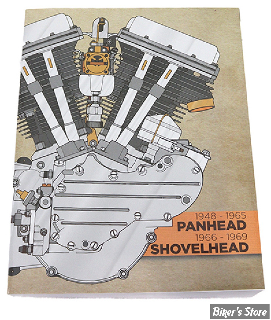 MANUEL D'ENTRETIEN / SERVICE MANUAL - 1948/1969 PANHEAD / SHOVELHEAD - OEM 00000-00 - Panhead Parts Manual