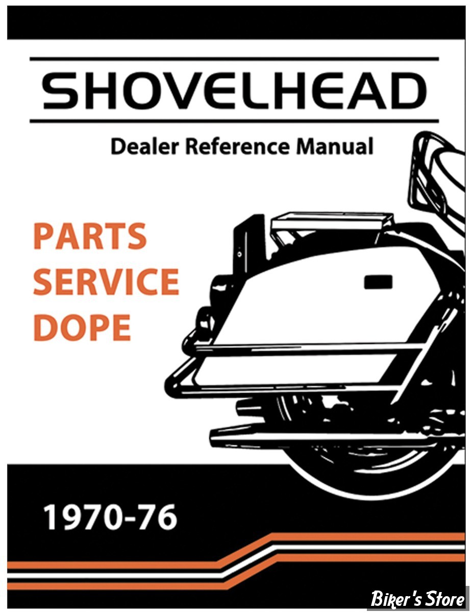 MANUEL D'ENTRETIEN / SERVICE MANUAL - 1971/1984 SHOVELHEAD - OEM 00000-00 - 1971-1984 Shovelhead Product Guide