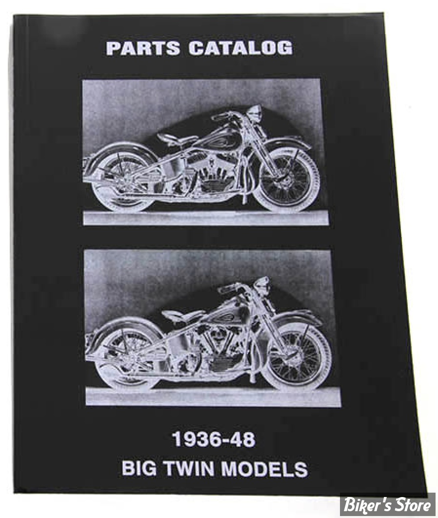 CATALOGUE DE PIECES DETACHEES - 1936/1948 - OEM 00000-00 - Knucklehead and Flathead Spare Parts Manuel