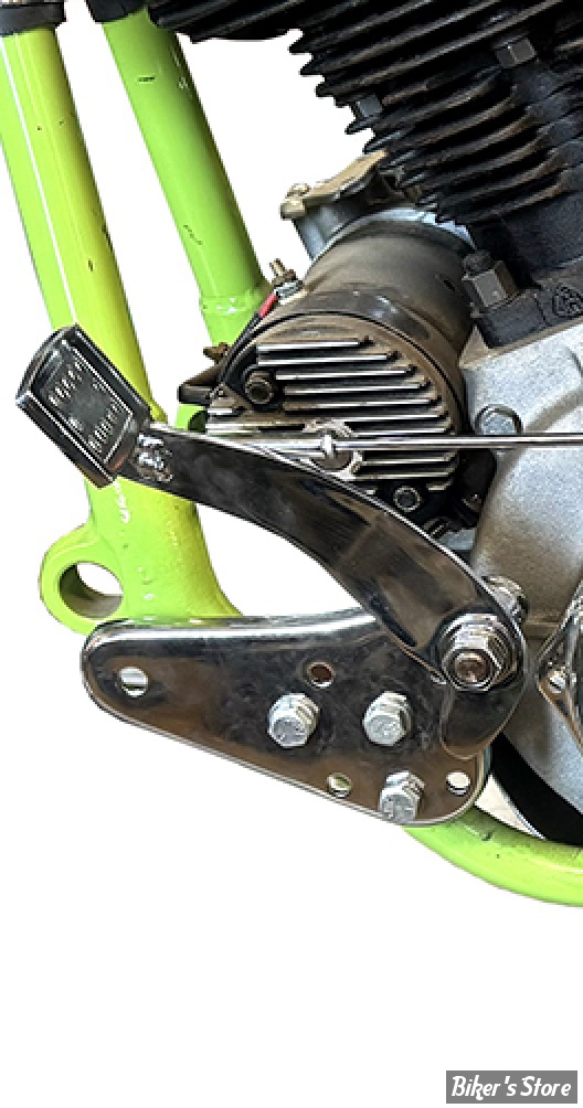 KIT PEDALE D'EMBRAYAGE JOCKEY SHIFT - BIGTWIN 41/84 - Jockey Clutch Pedal and Plate - CHROME