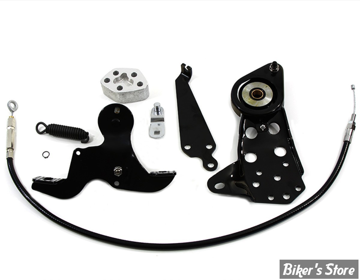 KIT JOCKEY SHIFT / ROCKER CLUTCH - SOFTAIL 1986/1999 - ROCKER CLUTCH CABLE KIT - NOIR
