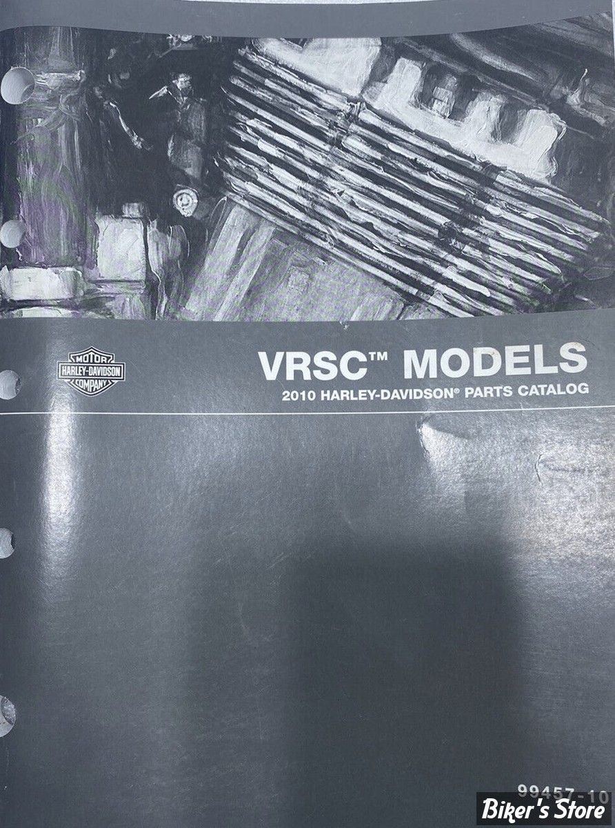 CATALOGUE DE PIECES DETACHEES - V-ROD 2010 - OEM 99457-10 - OE Harley Davidson Factory Parts Manual 