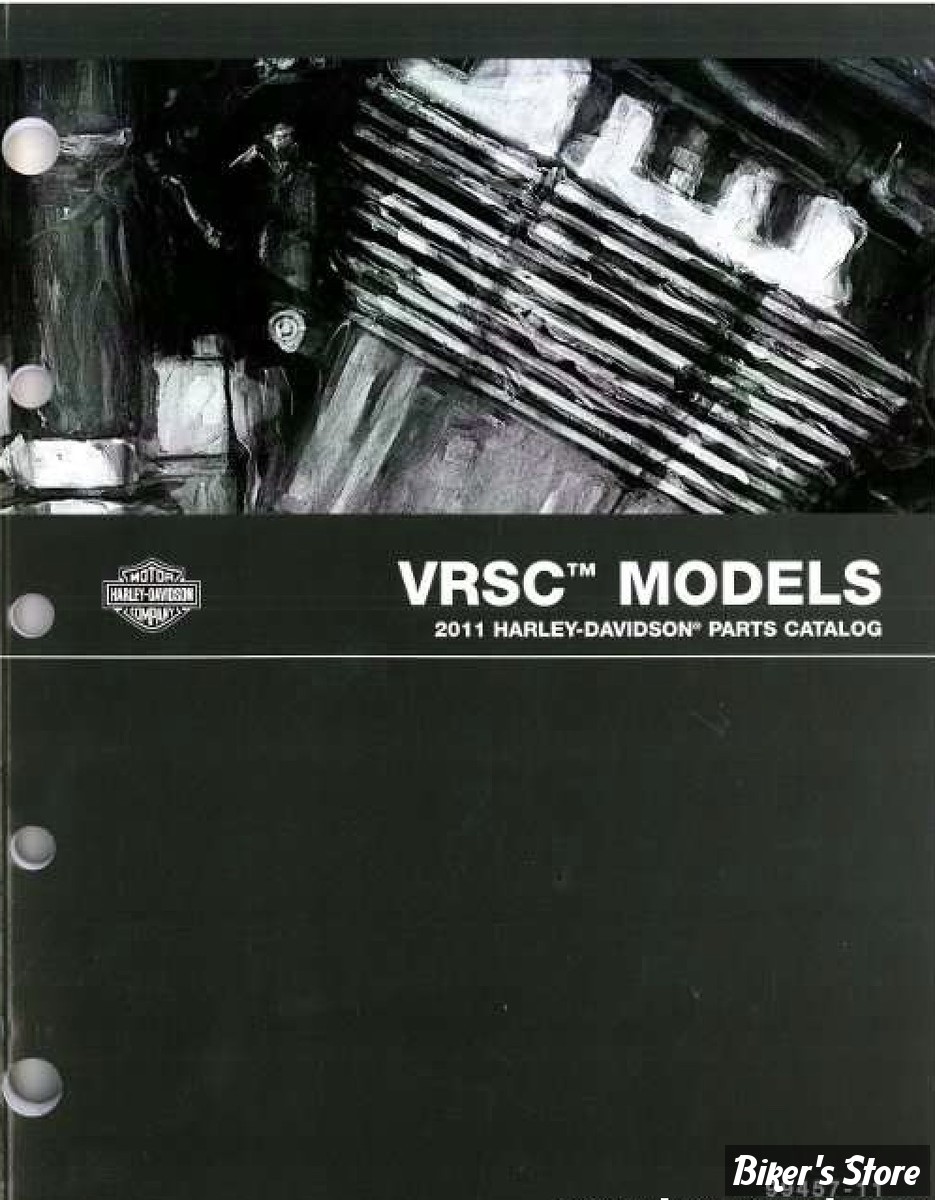 CATALOGUE DE PIECES DETACHEES - V-ROD 2011 - OEM 99457-11 - OE Harley Davidson Factory Parts Manual 