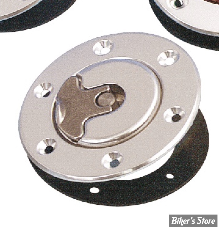 BOUCHON DE RÉSERVOIR - TRAPPE AVIA - DIAMÈTRE :  80MM - ZODIAC - AERO 200 NEWTON - NON VENTILÉ - ARGENT