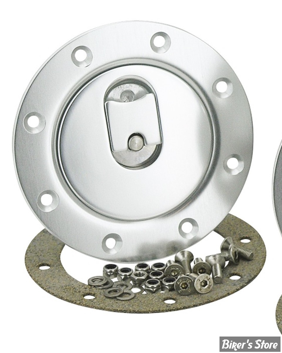 BOUCHON DE RÉSERVOIR - TRAPPE AVIA - DIAMÈTRE : 120MM - ZODIAC - AERO 400 - NON VENTILÉ - ARGENT