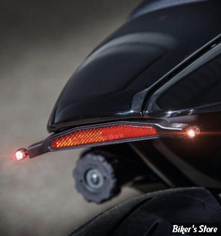 SUPPORT DE CLIGNOTANTS ARRIÈRE - SPORTSTER RH1250 S 21UP - RICK' S MOTORCYCLES - RICKS MOTORCYCLES - NOIR - 36-0010250-0