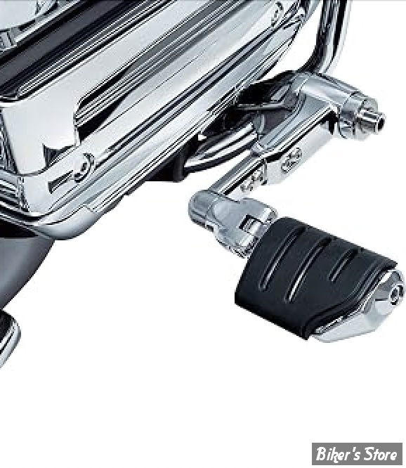 KIT REPOSES-PIEDS - KURYAKYN - HONDA GOLDWING - Kuryakyn Ergo III Adjustable Mount With Trident Dually ISO Pegs - CHROME - KUR4081 / 4081