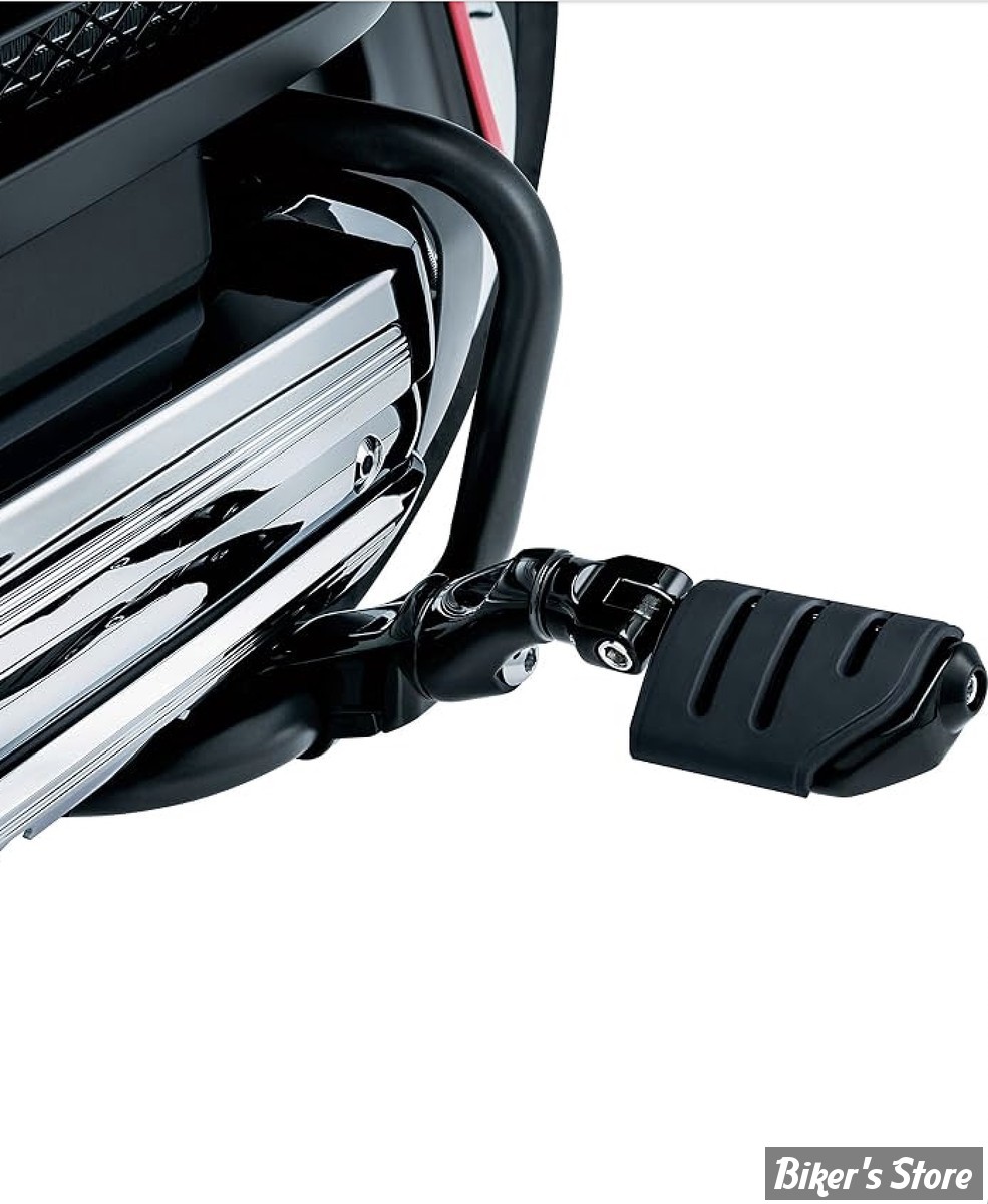 KIT REPOSES-PIEDS - KURYAKYN - HONDA GOLDWING - Ergo II Trident Dually ISO Pegs With SHORT Arms - NOIR - KUR3995 / 3995