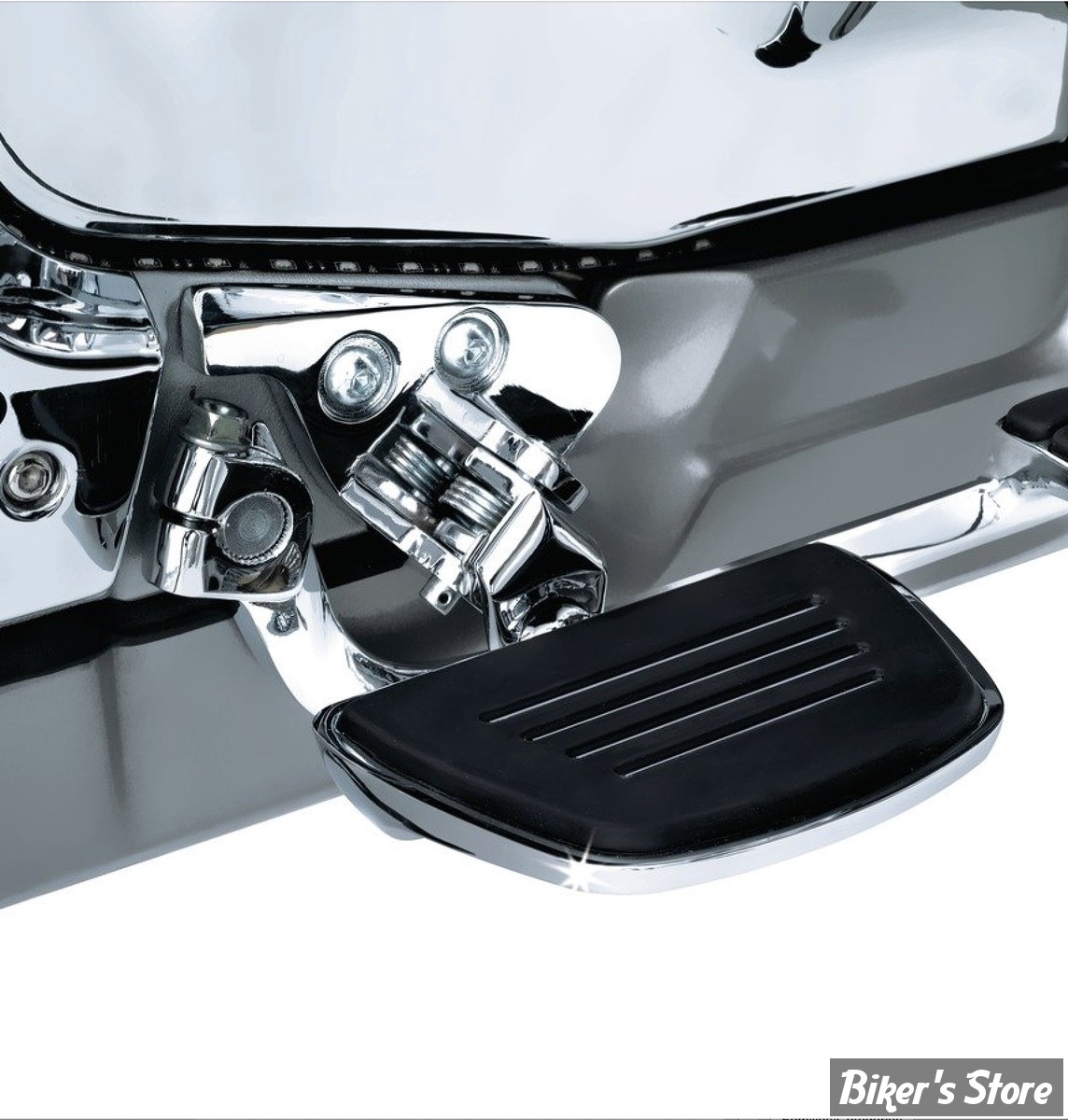 MARCHES-PIEDS CONDUCTEUR - KURYAKYN - HONDA GOLDWING - Premium Mini Boards With Comfort Drop Mounts - CHROME - KUR4328 / 4328
