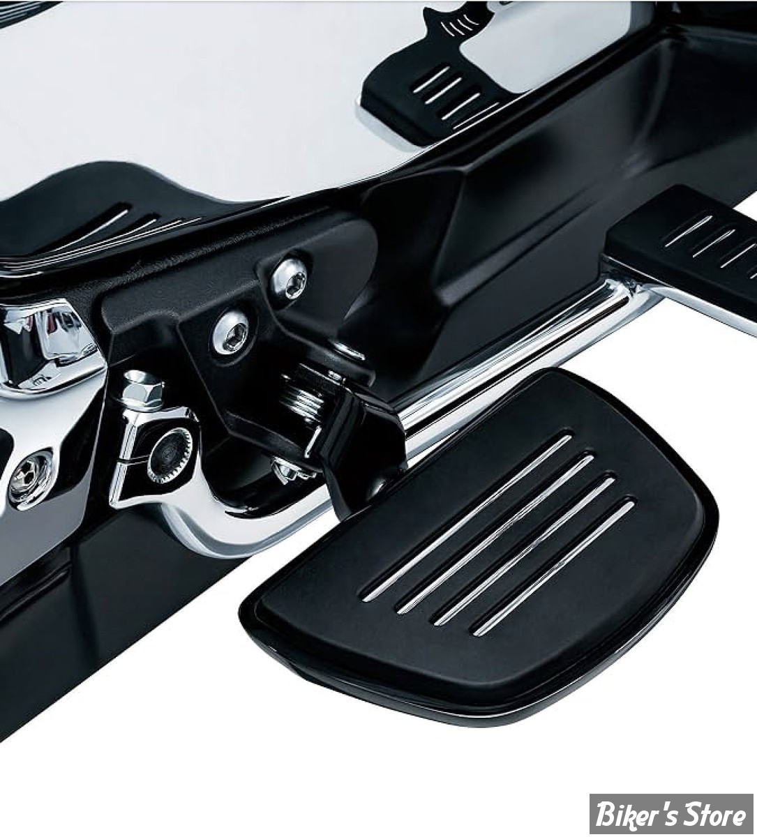 MARCHES-PIEDS CONDUCTEUR - KURYAKYN - HONDA GOLDWING - Premium Mini Boards With Comfort Drop Mounts - NOIR - KUR7564 / 7564