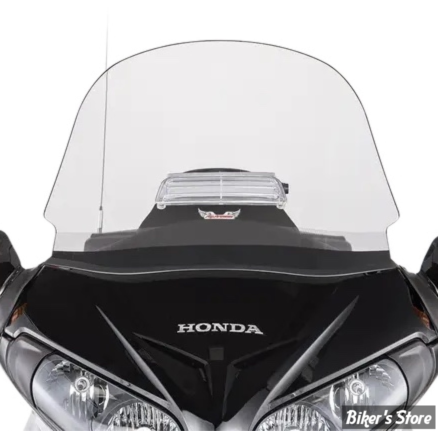PARE BRISE - GOLDWING GL1800 01/10 - SLIP STREAMER - Gold Wing Standard Vented Windshield - HAUTEUR : 66.00 / 26" - COULEUR : INCOLORE - S-167V-C