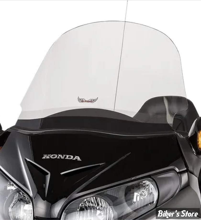 PARE BRISE - GOLDWING GL1800 01/10 - SLIP STREAMER - Replacement Fairing Windshield - HAUTEUR : 66.00 CM / 26" - COULEUR : INCOLORE - S-167