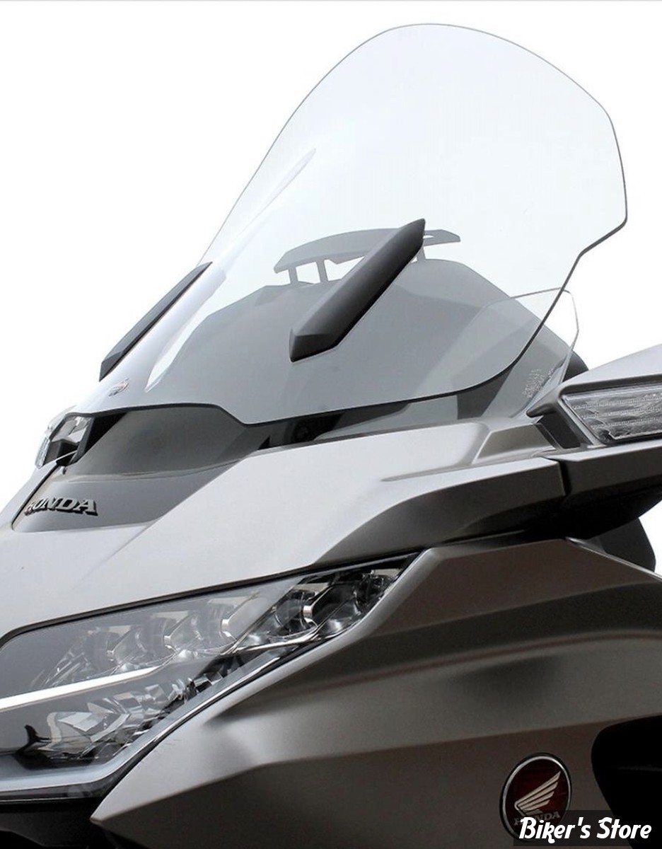 PARE BRISE - GOLDWING GL1800 18UP - KLOCK WERKS - Flare™ Windshield - HAUTEUR : 51,50 CM / 20.25" - COULEUR : INCOLORE - NON VENTILE - KWW-06-0514