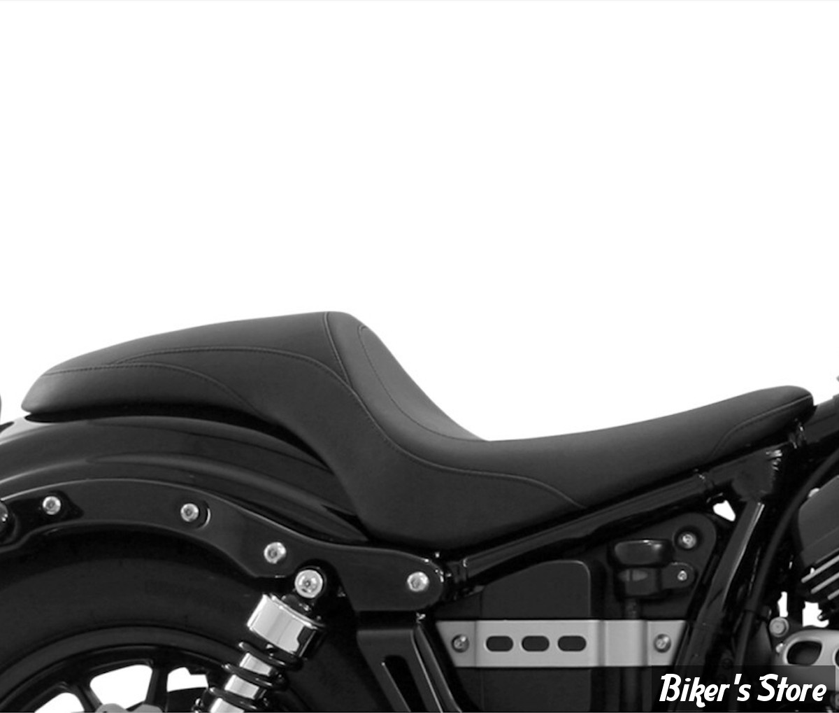 SELLE DUO - YAMAHA XV950 BOLT 14/21 - MUSTANG - TRIPPER FASTBACK™ ONE-PIECE 2-UP -  NOIR - 75690